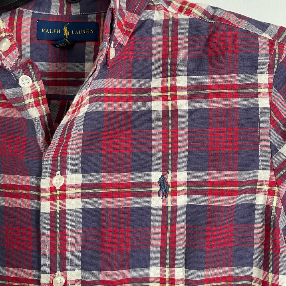 Boys Ralph Lauren Button Up Shirt